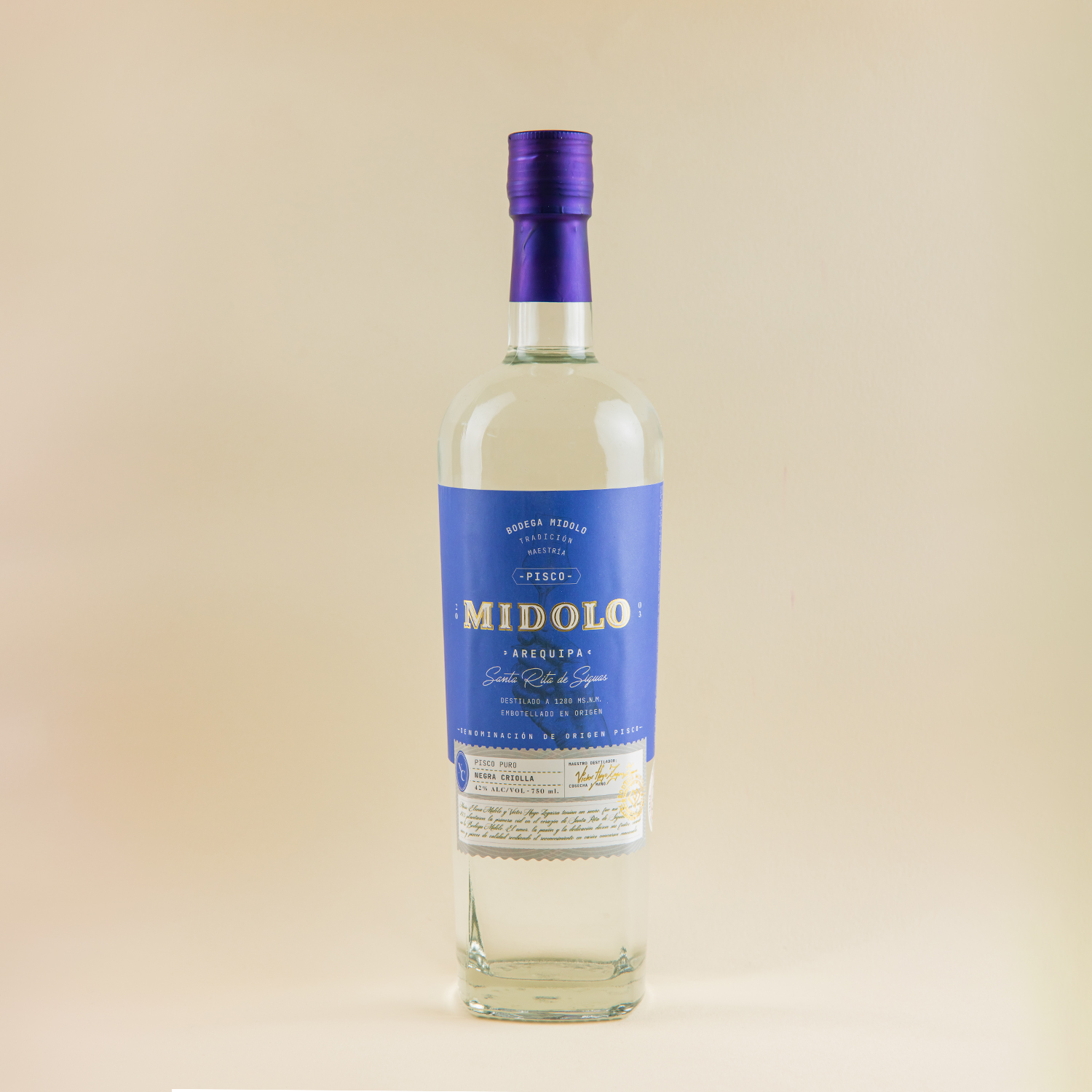 Pisco Puro Negra Criolla