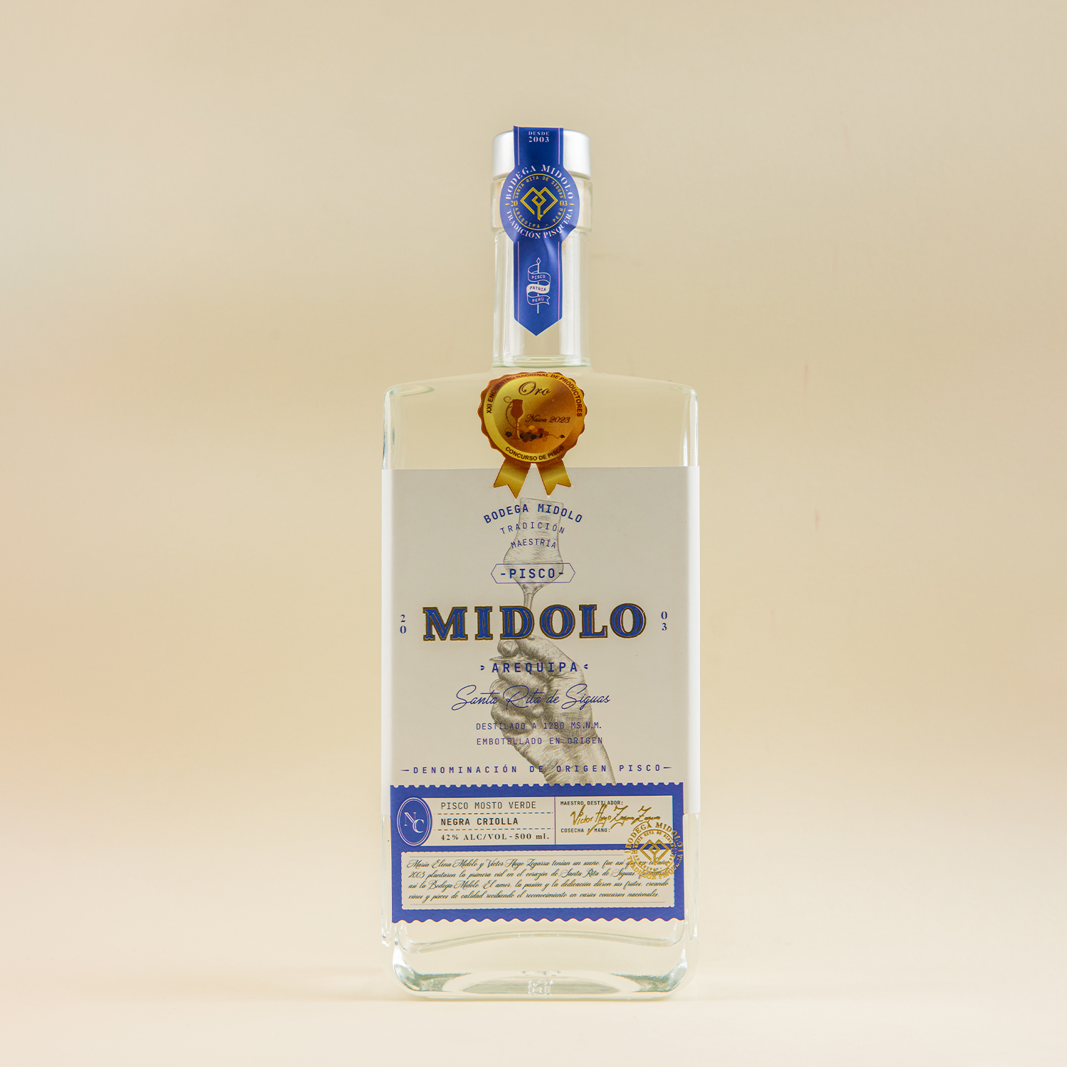 Pisco Mosto Verde Negra Criolla